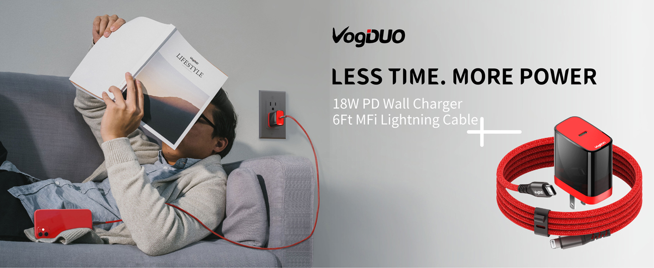 VogDUO PD Wall Charger Kit